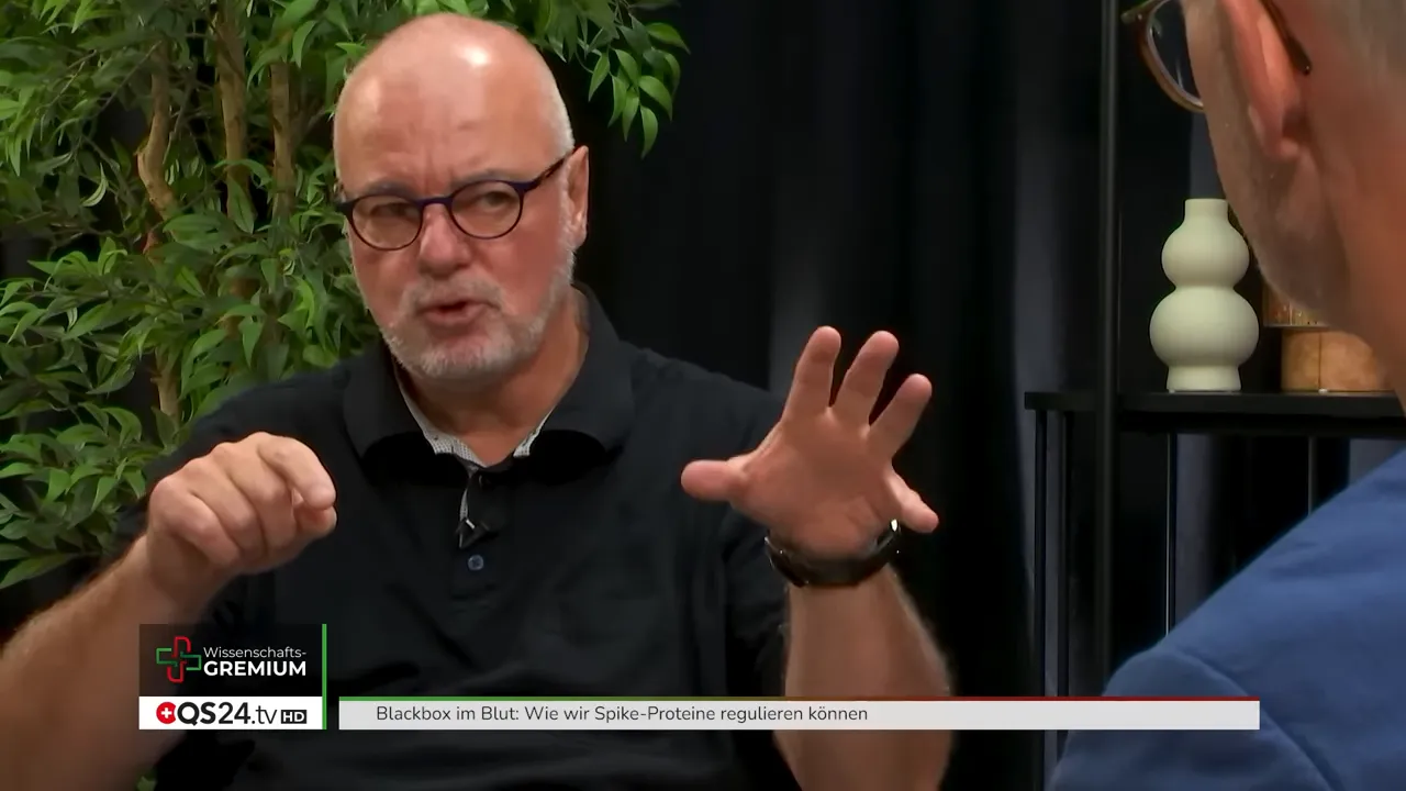 Prof. Hockertz erläutert kationische Lipide und deren Wirkung auf Endothelzellen