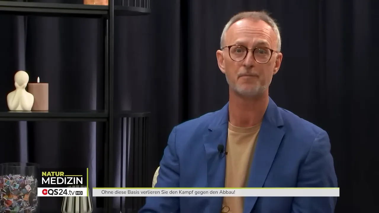 Ohne diese Basis verlieren Sie den Kampf gegen den Abbau! 1 Dr. Mark Warnecke im Studio