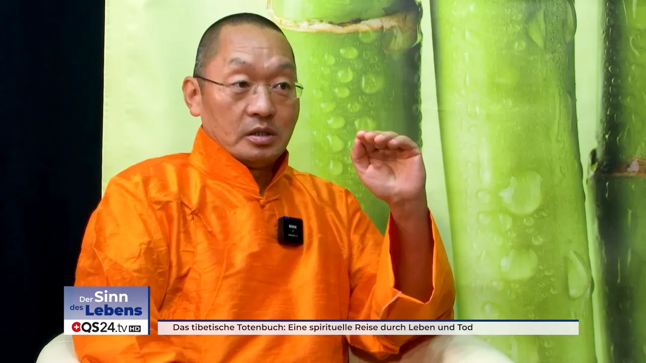Loten spricht über das 'Yoga des Sterbens' (Chive Nenjo).