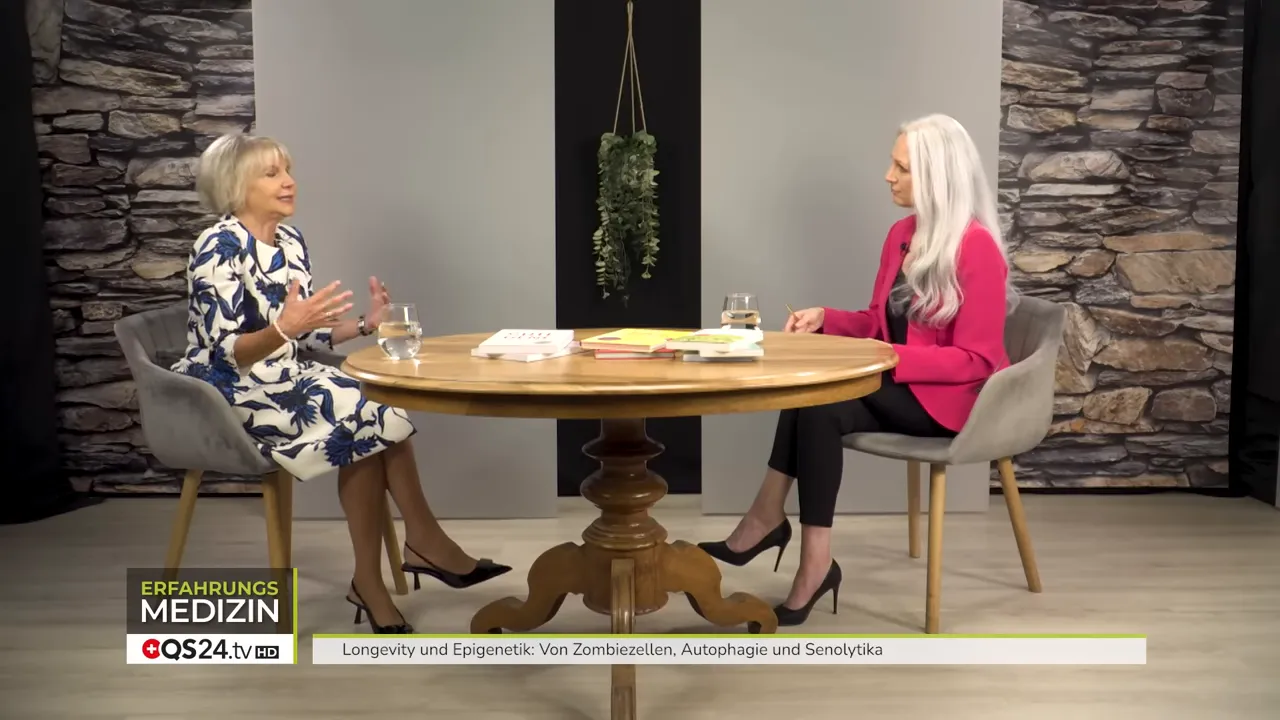 Illustration: Zombiezellen und entzündliche Signale