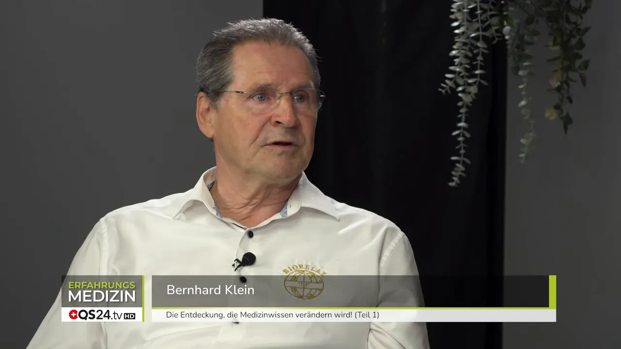 Bernhard Klein erklärt das Prinzip der Mikrozirkulation