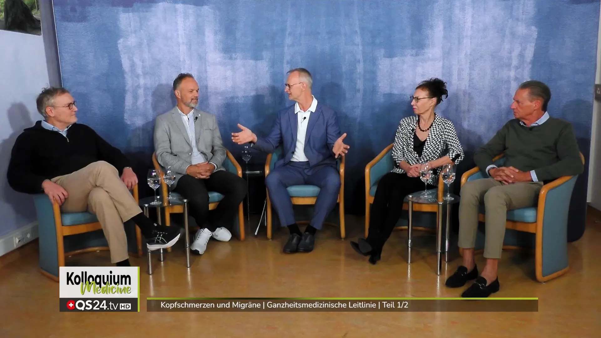 Eröffnung des Kolloquiums mit den Experten Dr. Markus Stark und Kollegen