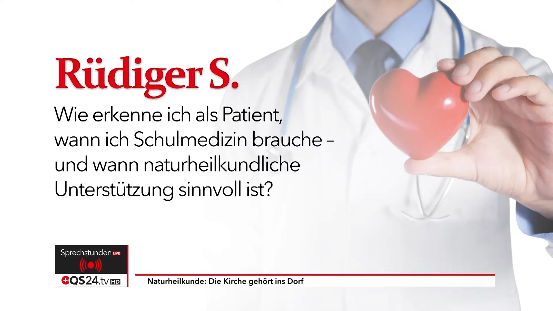 Abwägung: Akutmedizin versus Naturheilkunde
