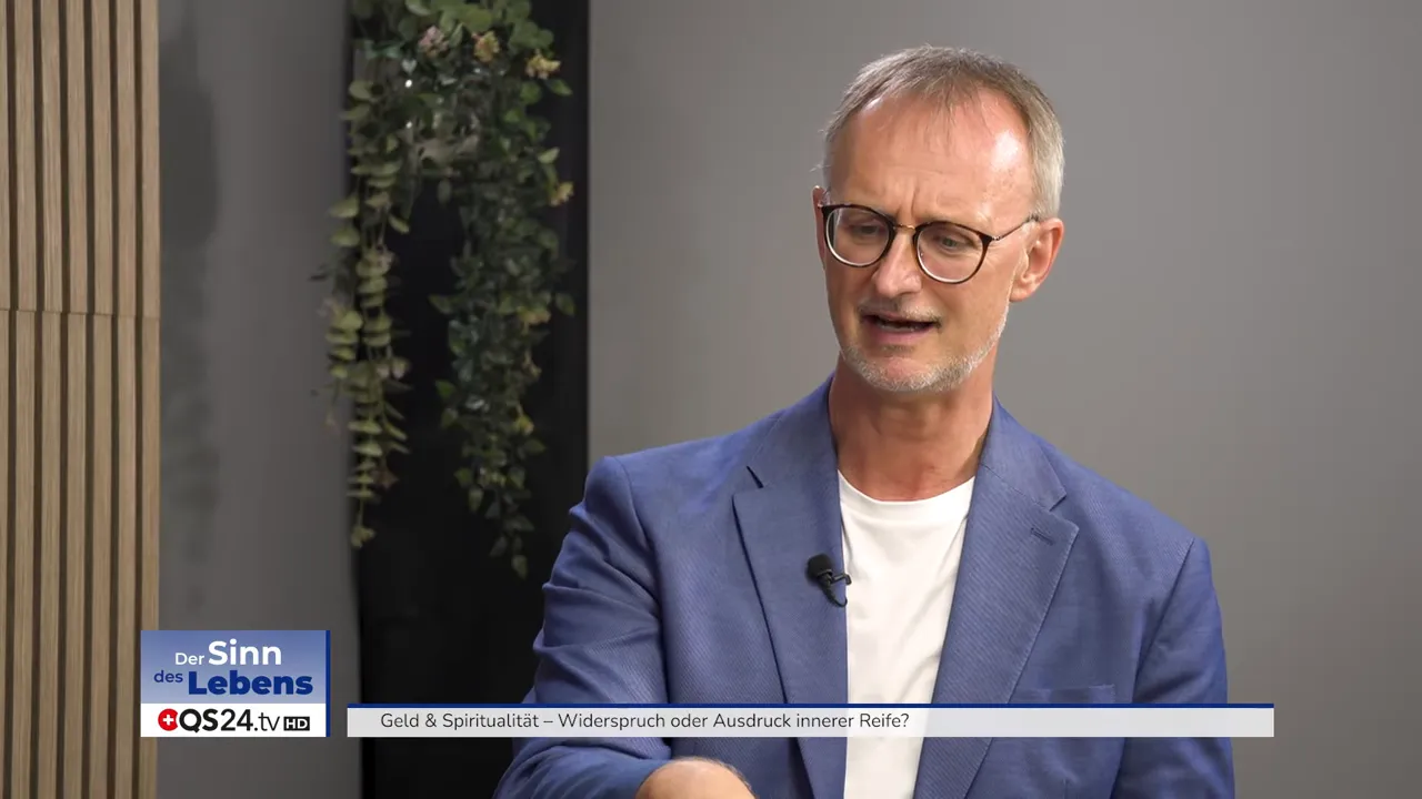 Stephan Meier spricht über die Idee, Geld sei böse